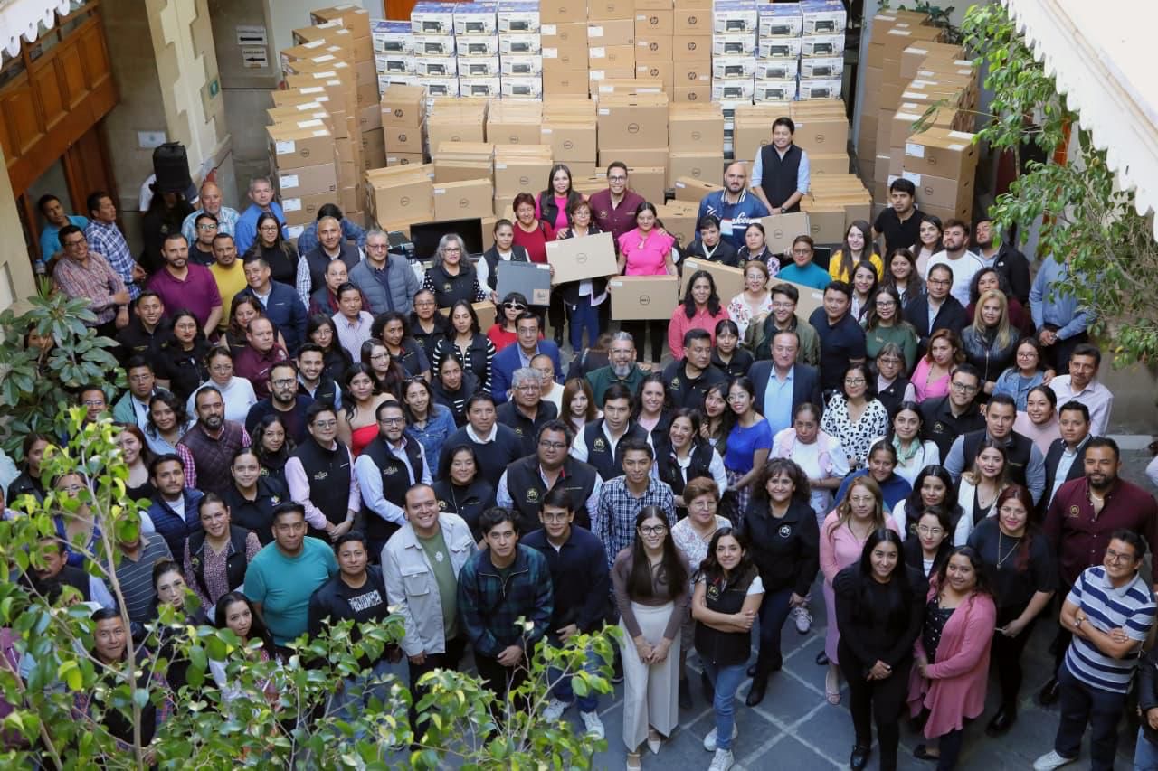 Pachuca impulsa eficiencia administrativa con nuevo equipo de cómputo