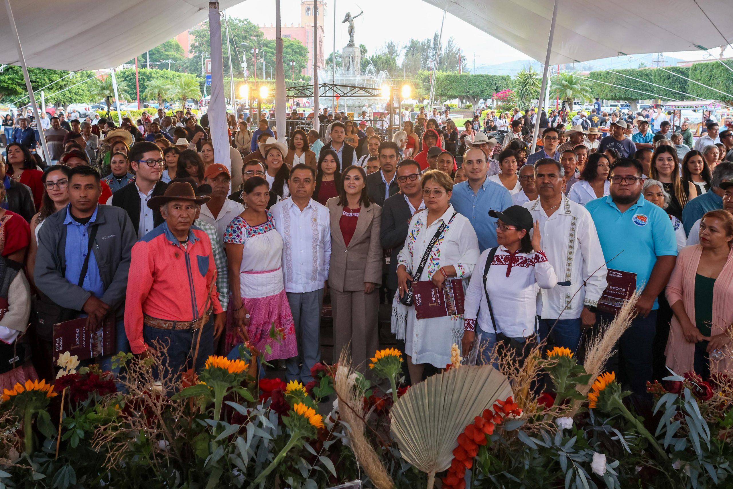 Diputada Cynthia Delgado, cumple con el Pueblo Hñahñu del Valle del Mezquital 
