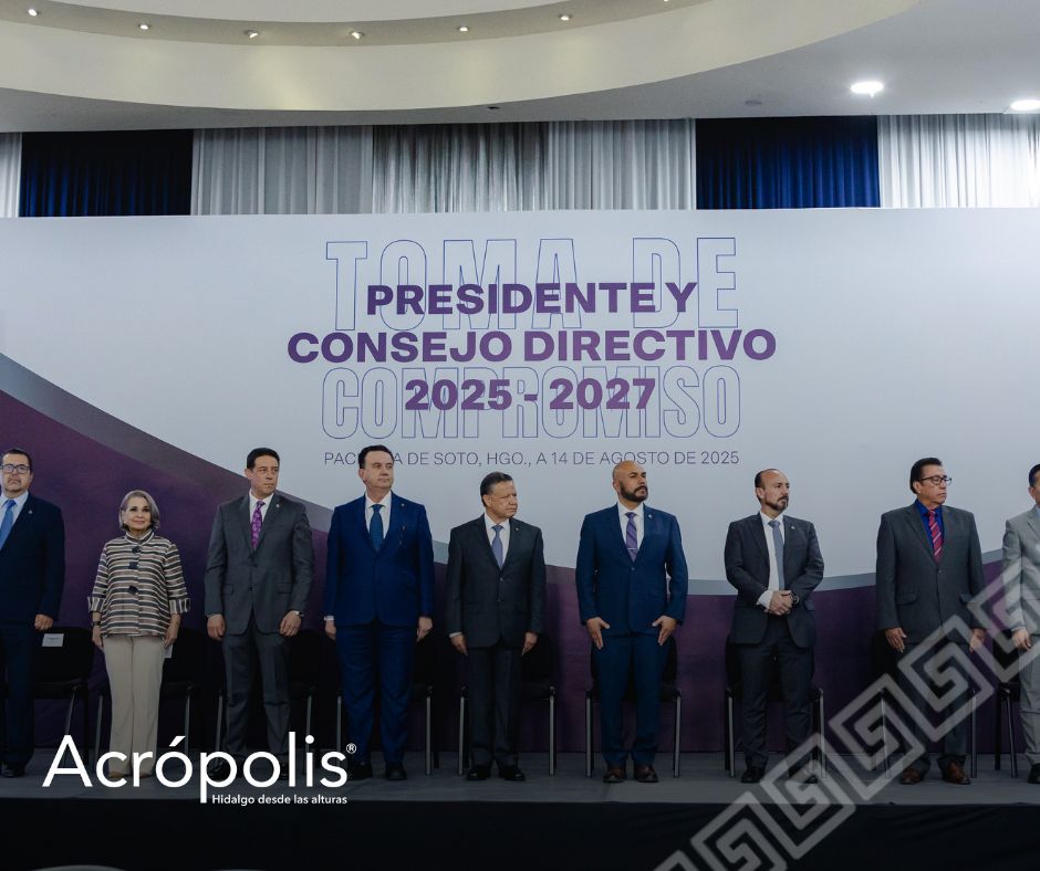 Luis Fernando Garrido asume presidencia de Coparmex Hidalgo