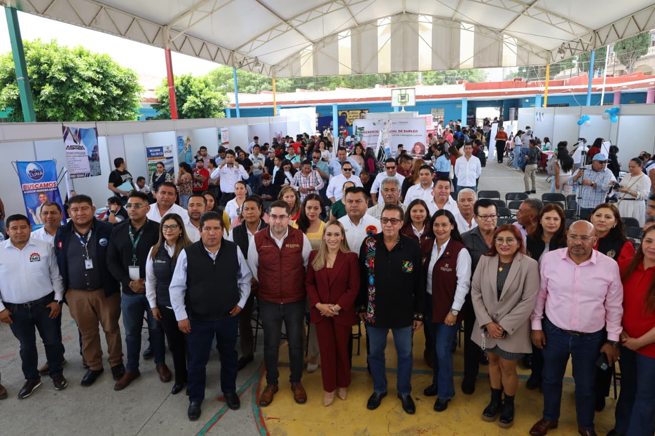 Feria Nacional de Empleo para las Juventudes 2025 en Tepeji del Río, un éxito rotundo