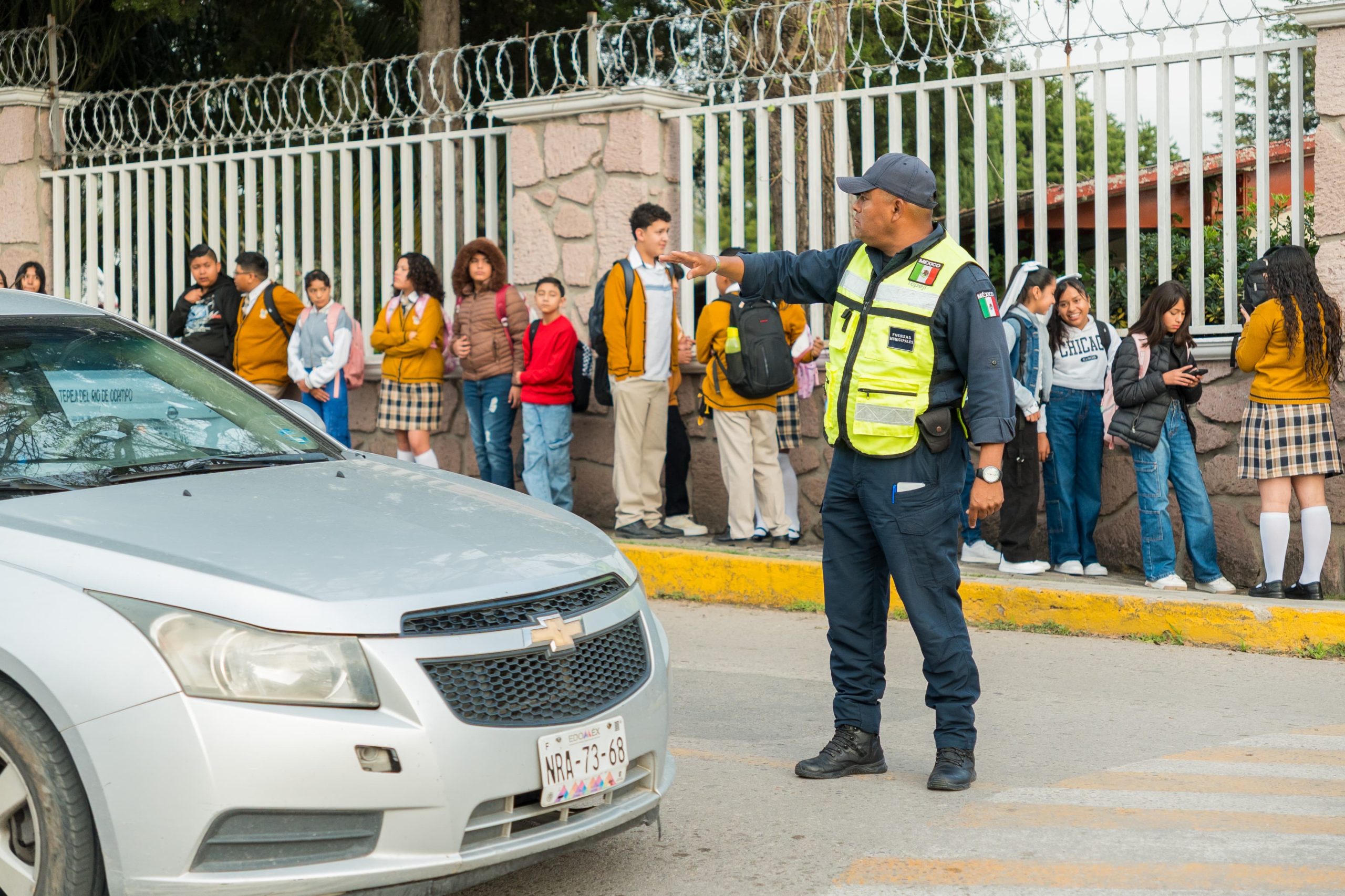 Arranca Operativo “Guardianes Escolares – Regreso a Clases 2025” en Tepeji del Río