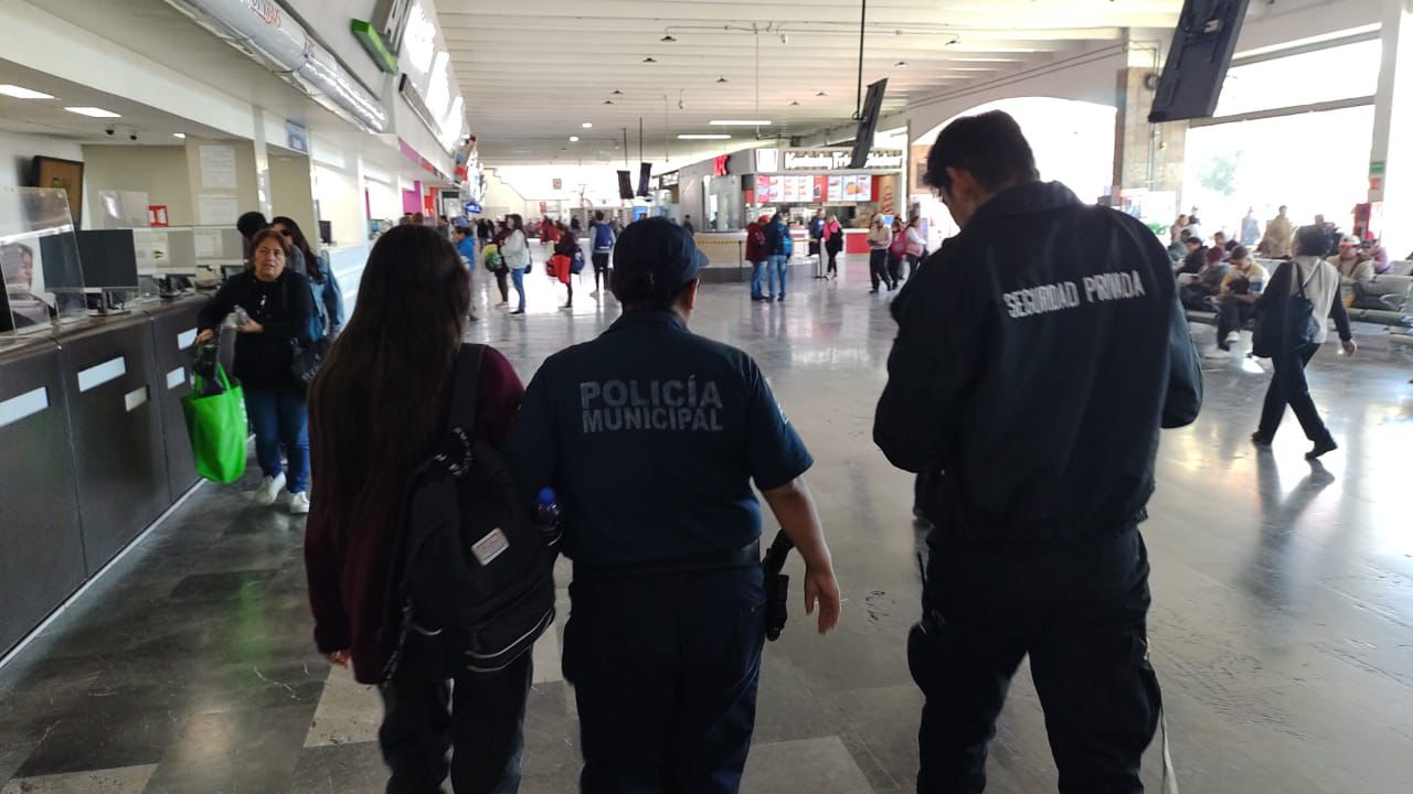 Seguridad Pública de Pachuca localiza a menor con ficha de búsqueda, fue entregada a su padre esta tarde