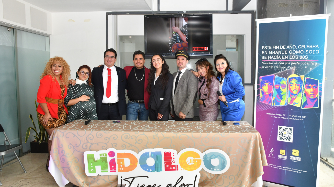 Fin de Año al estilo Camino Real llegará a Hidalgo con una cena show temática de los años 80´s