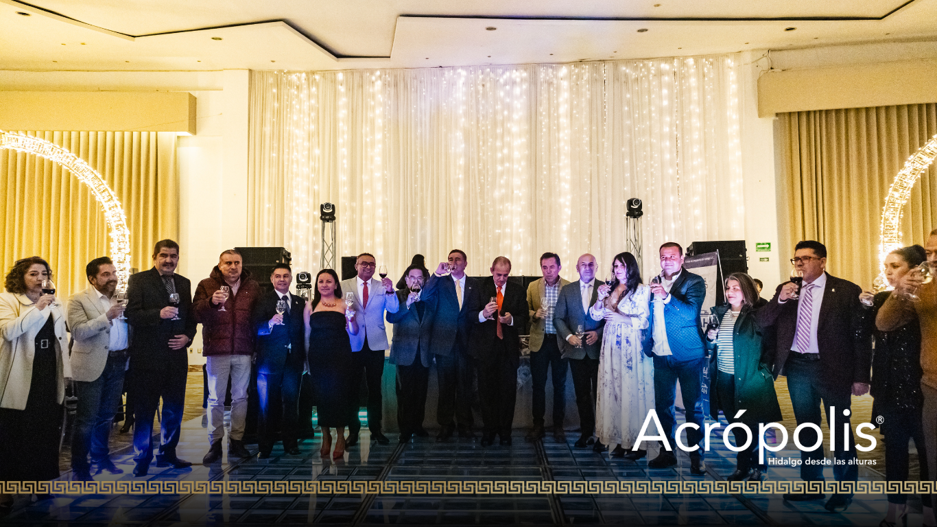 Colegio de Arquitectos de Hidalgo destaca avances y alianzas en su cena de fin de año