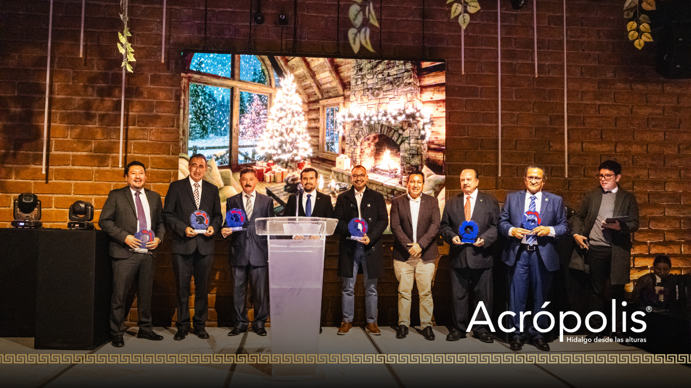 Canacintra Pachuca cierra el año con noche de gala 