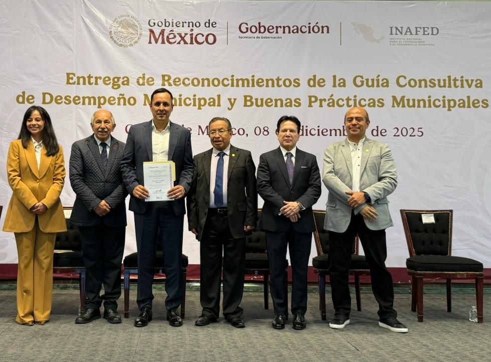 Gobierno Municipal de Tula de Allende obtiene el puntaje más alto de Hidalgo en la Guía Consultiva de Desempeño Municipal 2025