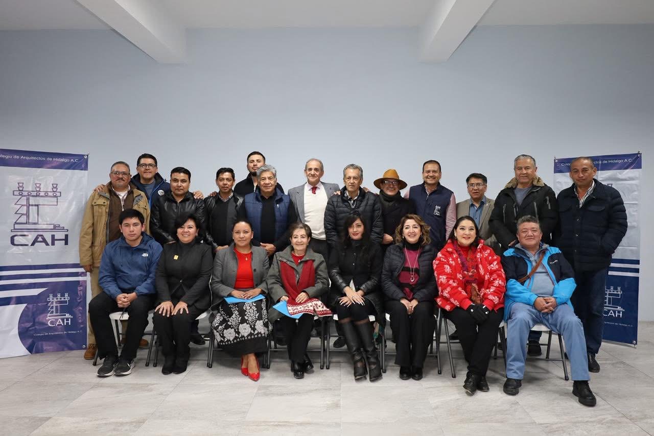 Colegio de Arquitectos de Hidalgo celebra asambleas anuales
