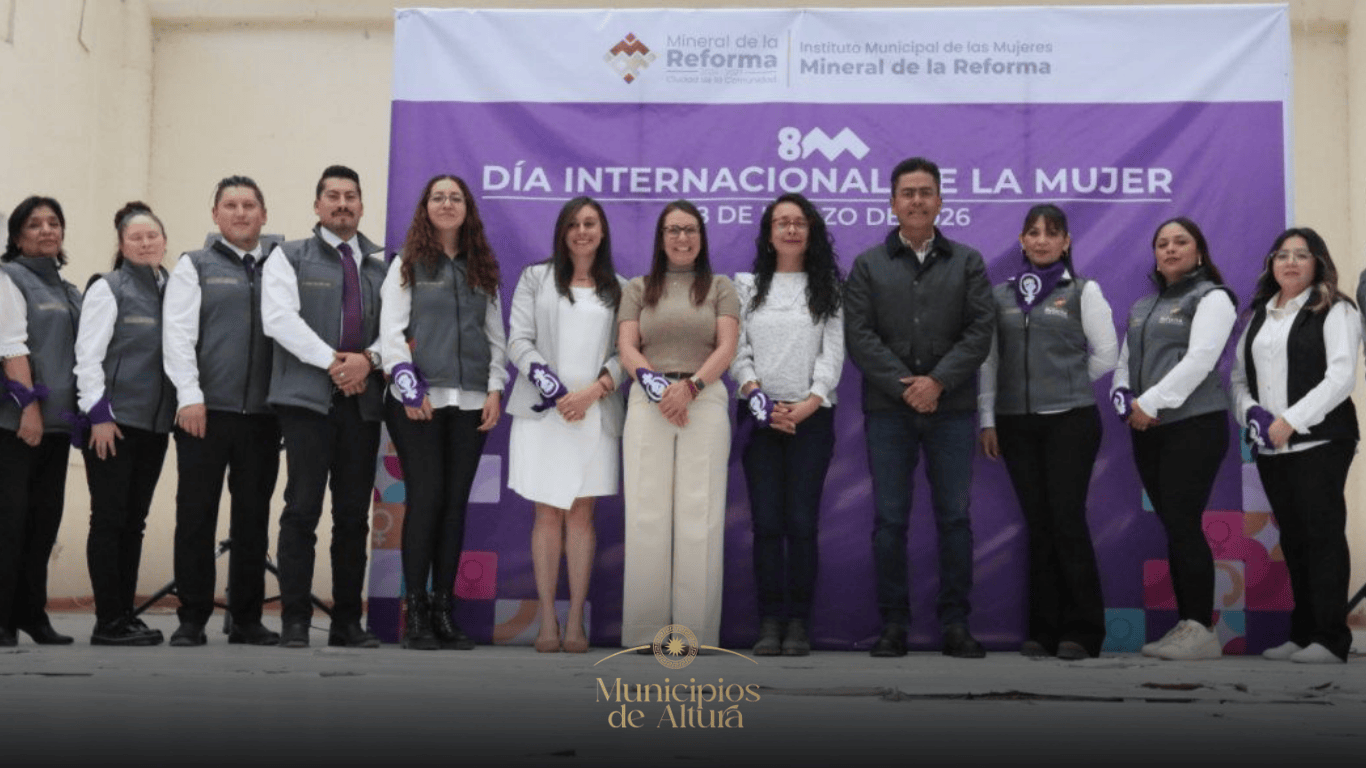 EN MINERAL DE LA REFORMA SE TRABAJA PARA PREVENIR Y ERRADICAR LA VIOLENCIA DE GÉNERO: EDUARDO MEDÉCIGO