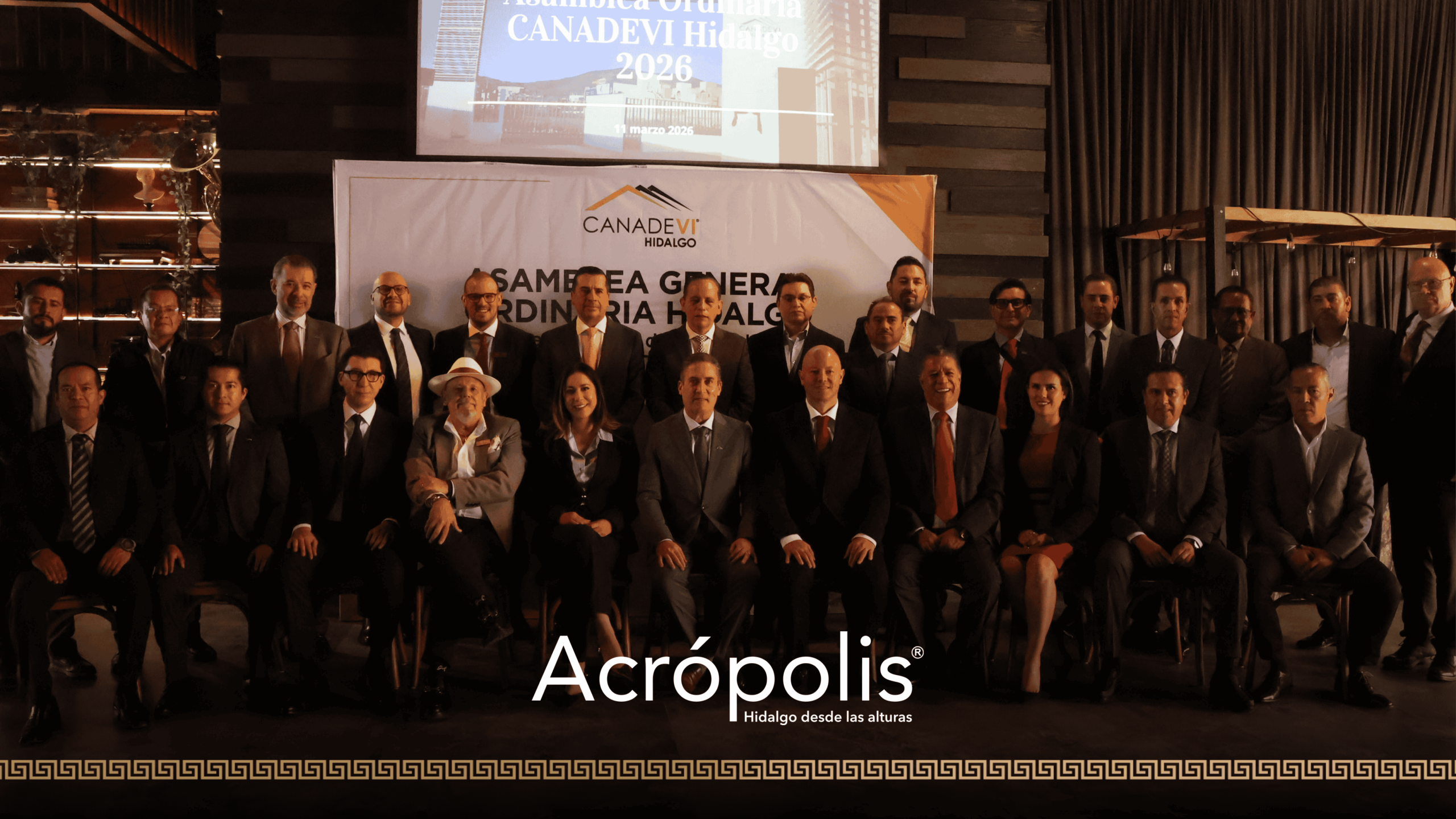 🟣 Cobertura Acro | CANADEVI Hidalgo renueva su Mesa Directiva