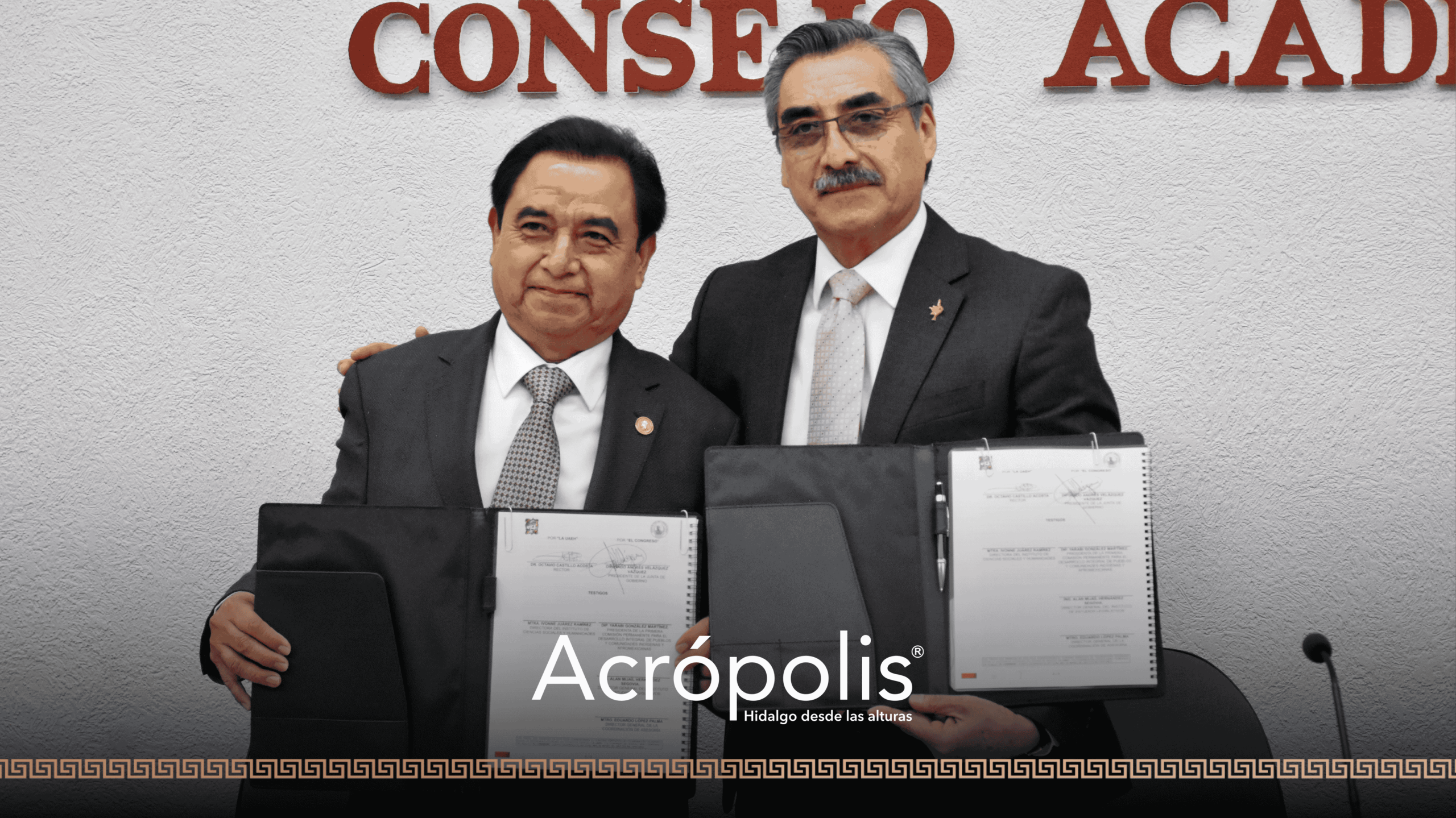 Congreso de Hidalgo y UAEH firman convenio a favor del desarrollo integral de pueblos indígenas