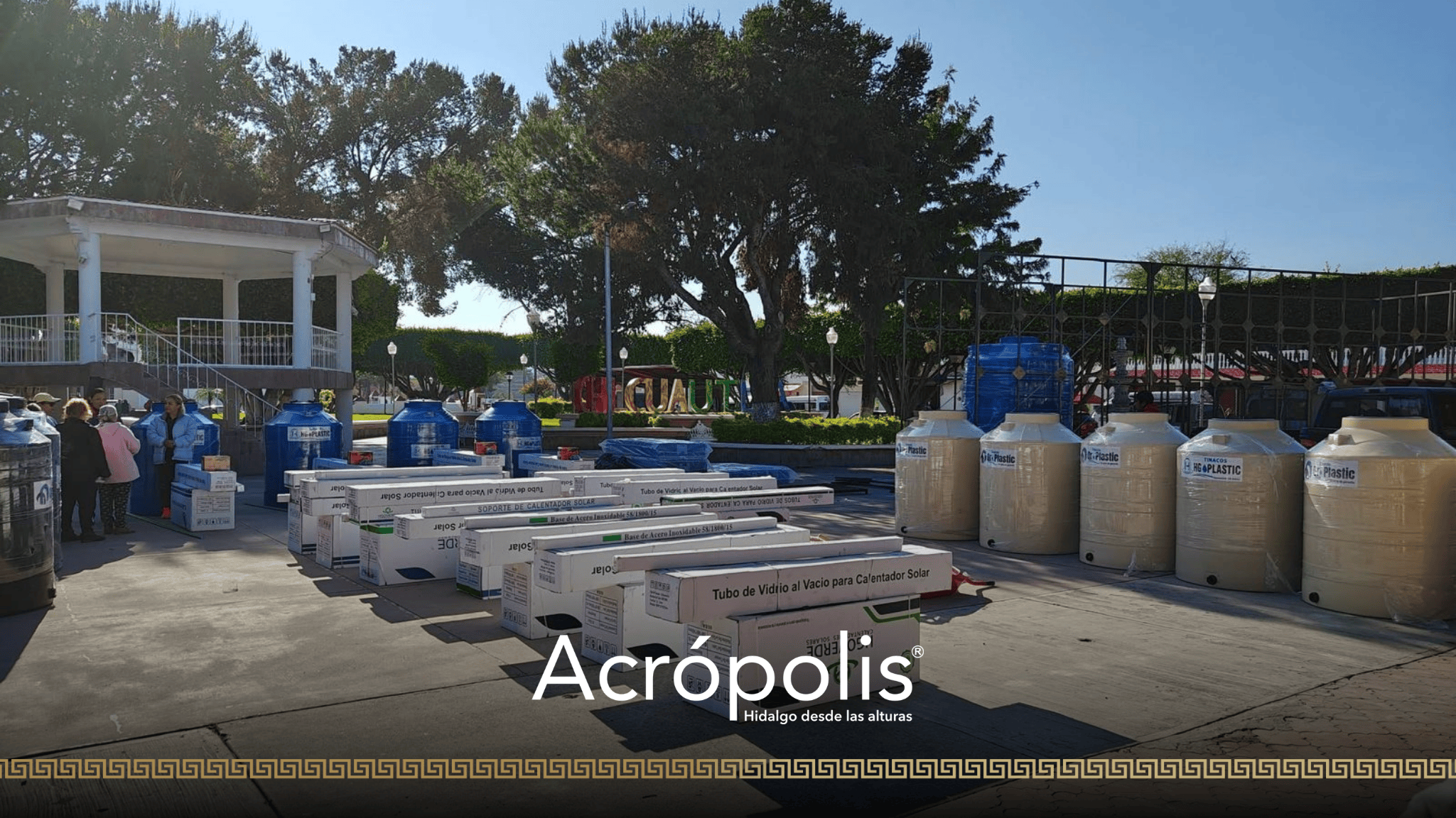 Refuerzan apoyo a familias con entrega de equipamiento a bajo costo en Chilcuautla