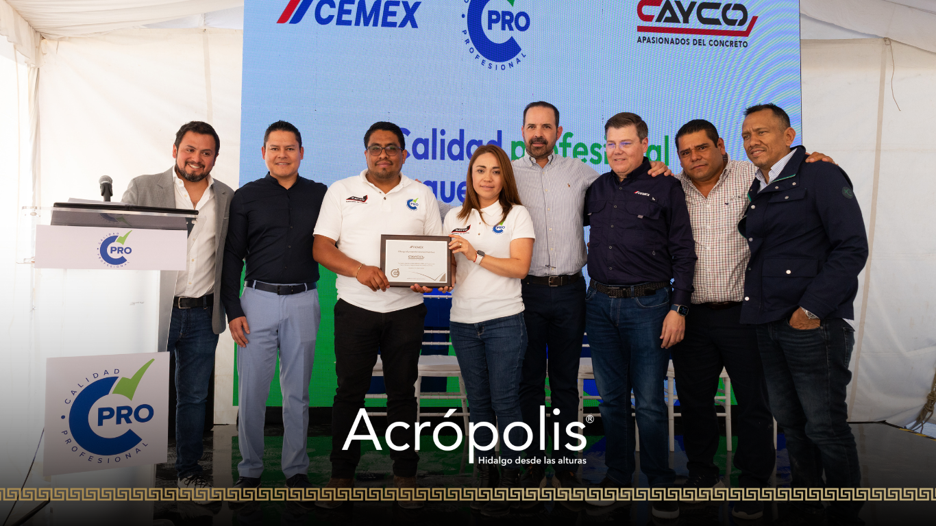 Cayco recibe distintivo CPRO de CEMEX y consolida su cuarta sucursal certificada
