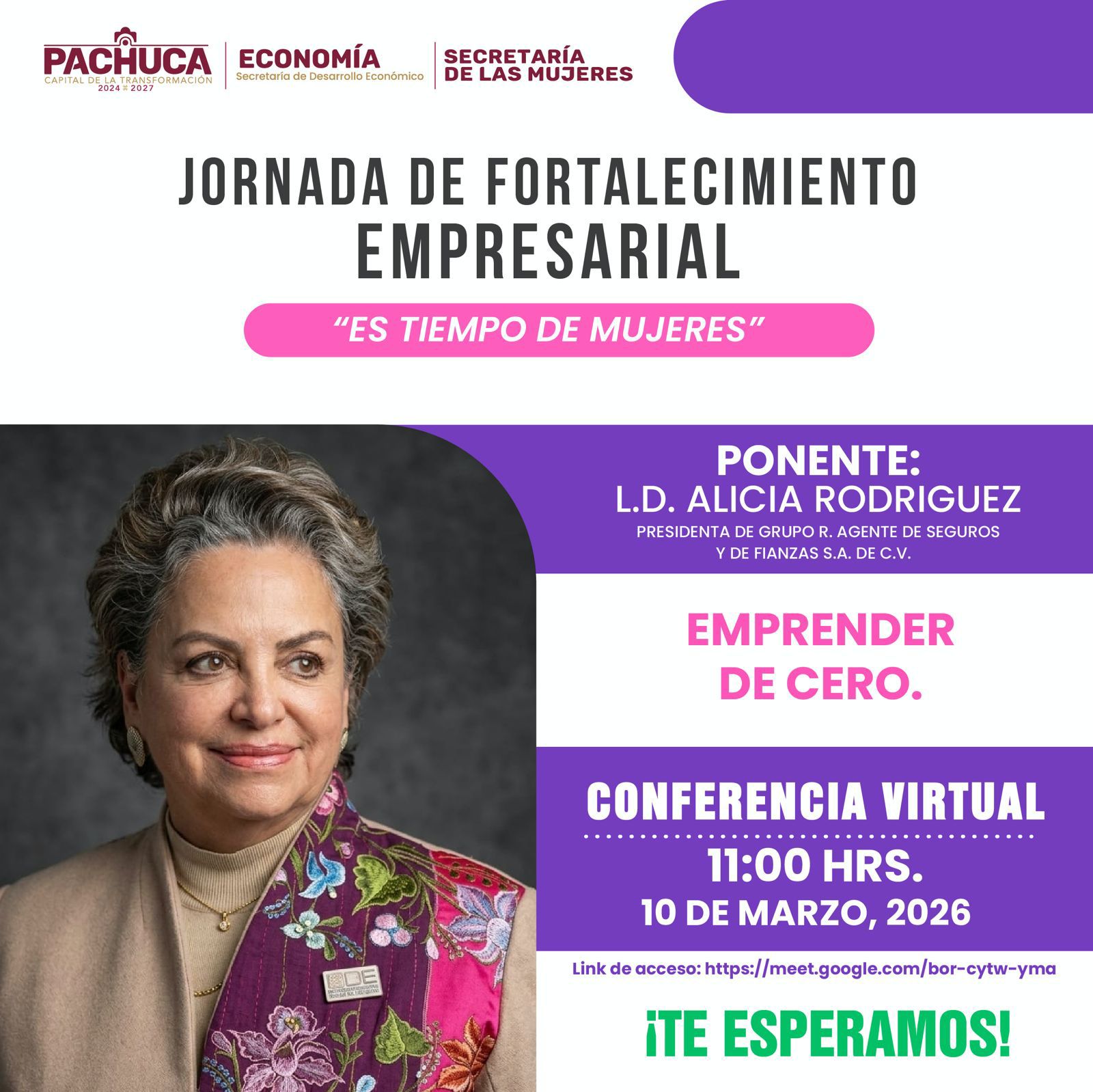 Pachuca promueve espacios de formación para fortalecer el talento y liderazgo de las mujeres