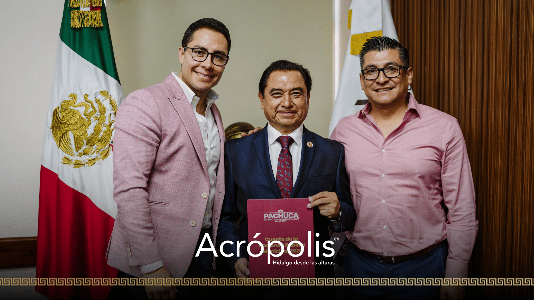 Jorge Reyes entrega la Cuenta Pública 2025 de Pachuca ante el Congreso de Hidalgo