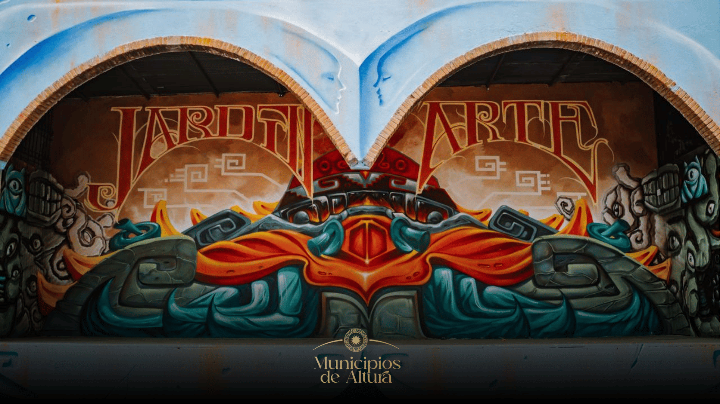 Concluye segunda etapa de rehabilitación del Jardín del Arte en Pachuca con murales y espacios culturales