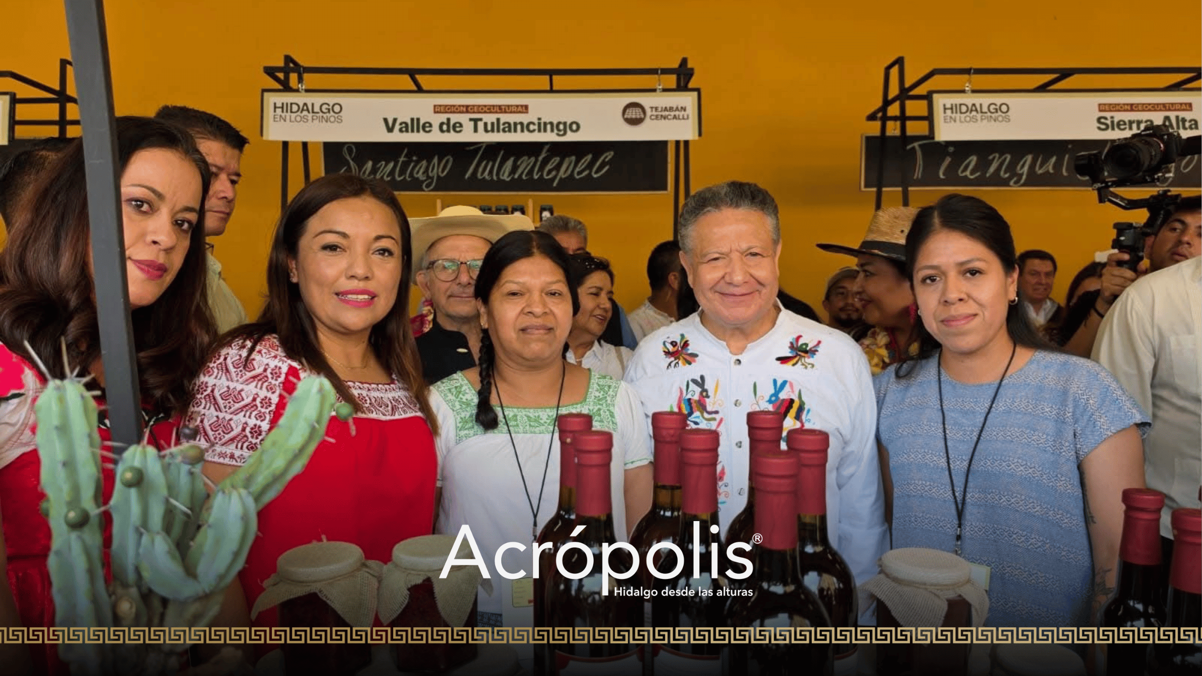 Chilcuautla lleva su cultura y tradiciones al evento “Hidalgo en Los Pinos”