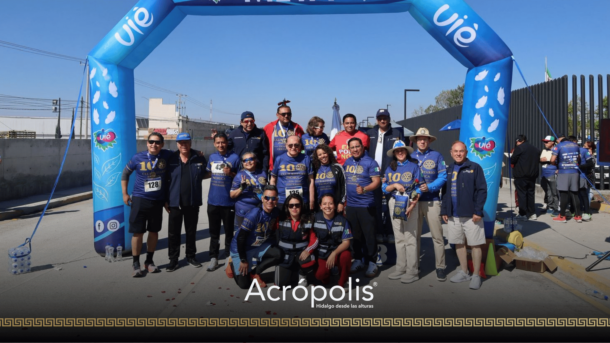 🟣 Cobertura Acro | 100 años corriendo con causa: Club Rotario Pachuca celebra su Centenario