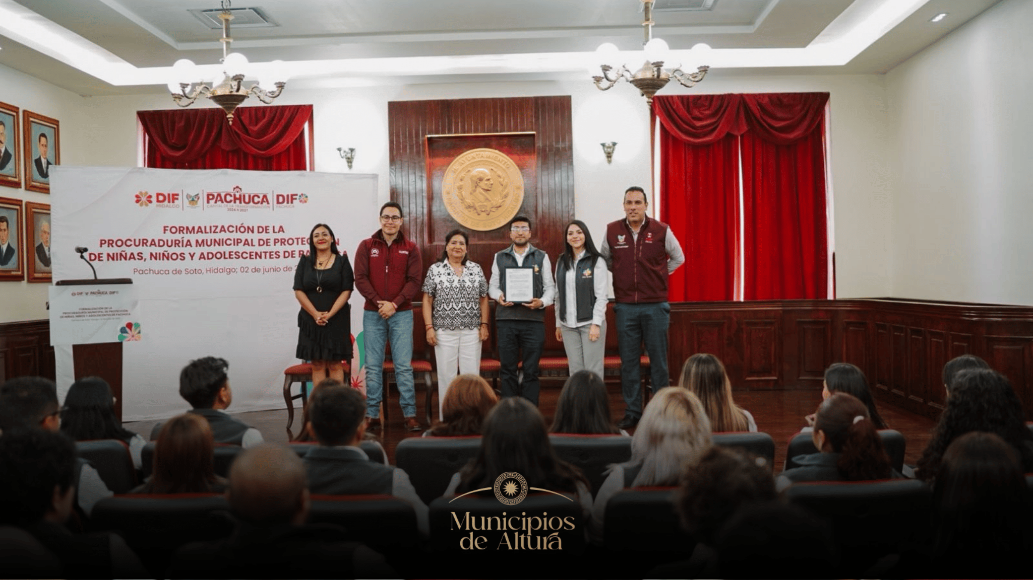 Instalan formalmente la Procuraduría Municipal de Protección de Niñas, Niños y Adolescentes de Pachuca